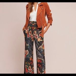 Eva Franco Simone Floral Trouser for Anthropologie